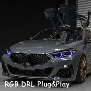 1 Series F40 2020-2023 LED RGB Module Daytime Running Lights (RGB DRL) US version