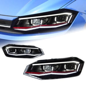 2019-2024 Volkswagen Polo headlight assembly Silver