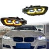3 Series F30/F35 headlight assembly halogen