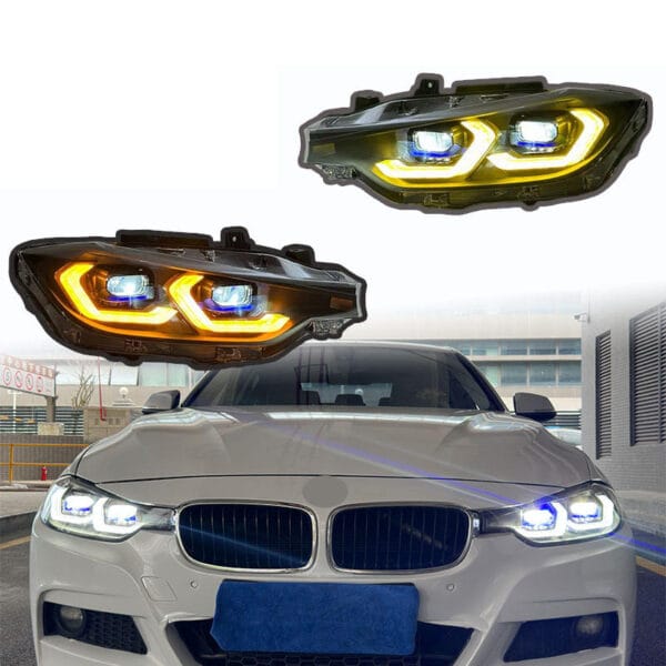 3 Series F30/F35 headlight assembly halogen