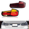 3 Series F30/F35 RGB Taillight assembly Smoked Black + Red