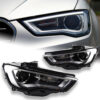 Audi A3 2013-2016 headlight assembly Halogen