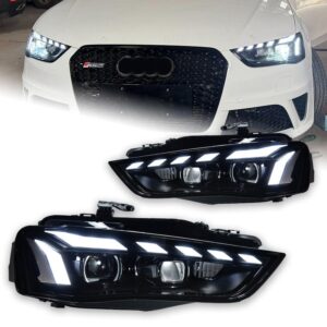 Audi A4 2013-2016 headlight assembly Halogen