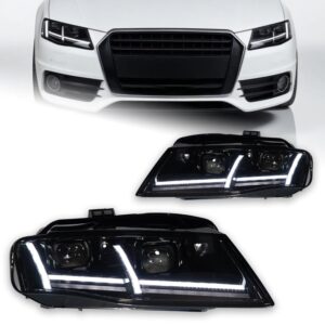 Audi A4 2008-2012 headlight assembly – Headlight Pair