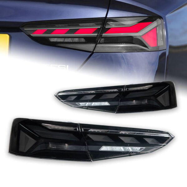 Audi A5 2017-2020 Taillight assembly Red