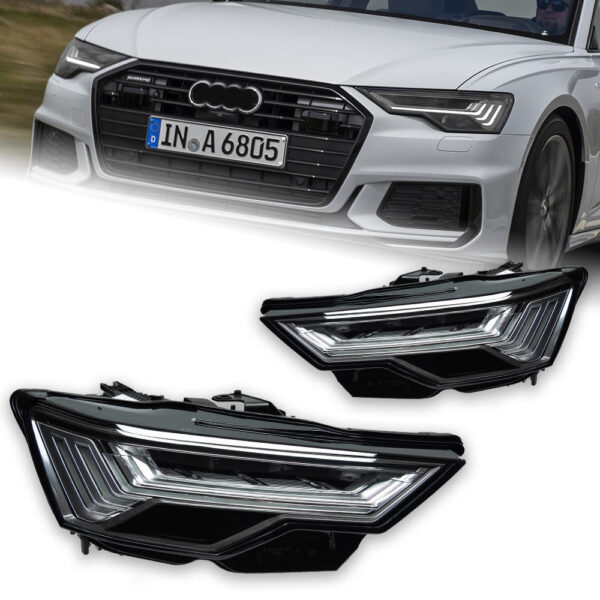 Audi A6 2019-2023 A6 C8 headlight assembly Headlight one pair