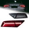 Audi A7 2011-2014 Taillight assembly Red