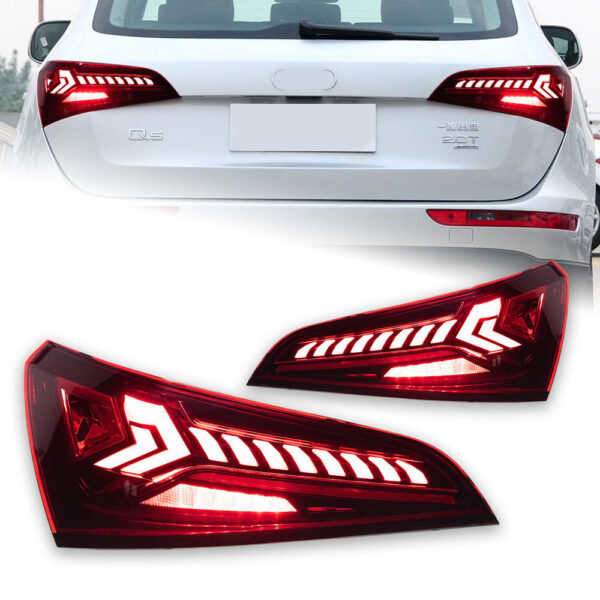 Audi Q5 2008-2018 Taillight assembly Red