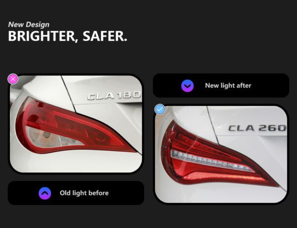 Benz Cla W177 2013 2019 Taillight 03