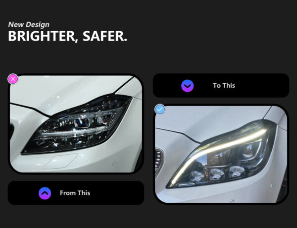 Benz Cls W218 2012 2017 Headlight 02