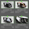 Benz Gla Headlight 02