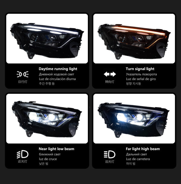 Benz Glc 2023 2025 W254 Headlight 02