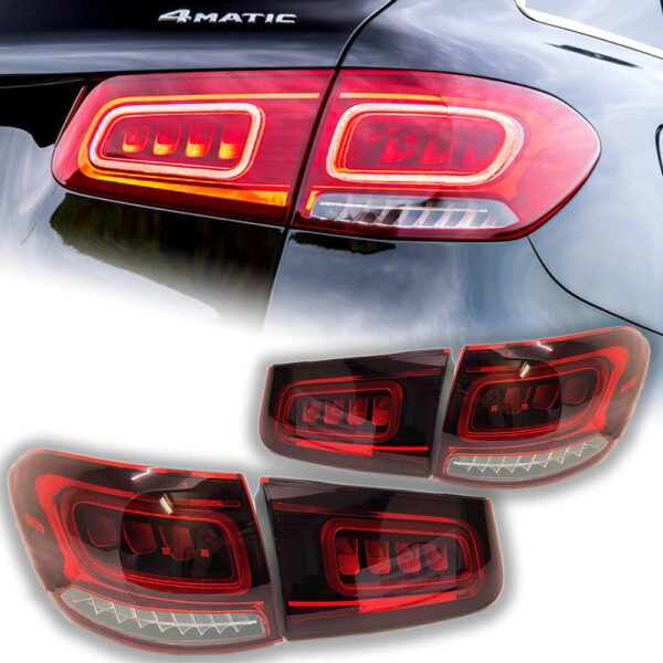 Benz Glc Taillight 2019 Red 02