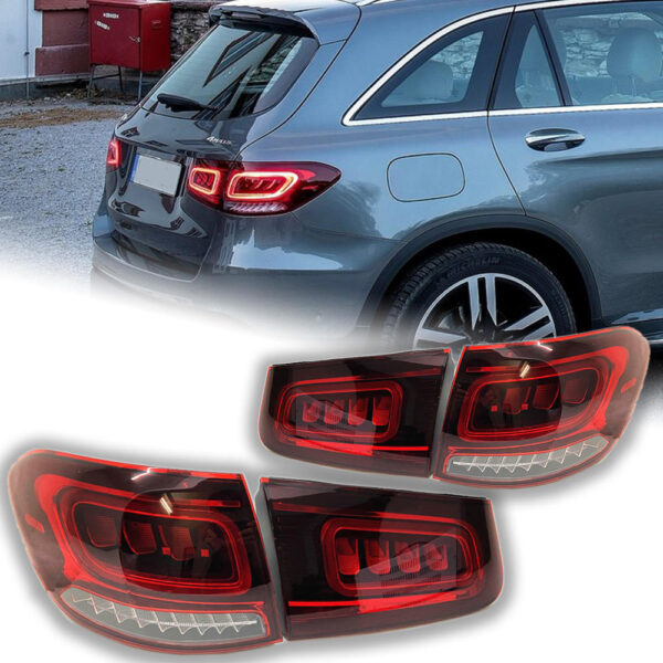 Benz Glc Taillight 2019 Red 03