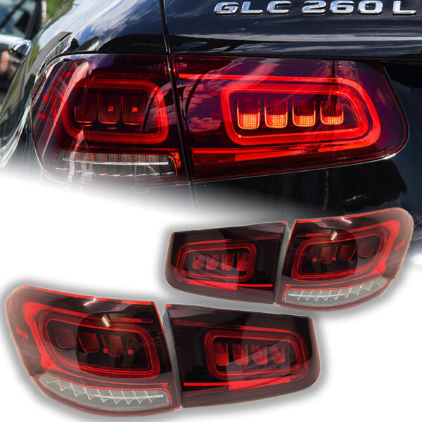 Benz Glc Taillight 2019 Red 04