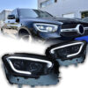Mercedes-Benz GLC X253 headlight assembly Headlight one pair