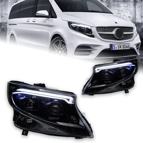 Mercedes-Benz Vito W447 headlight assembly – Headlight Pair 3