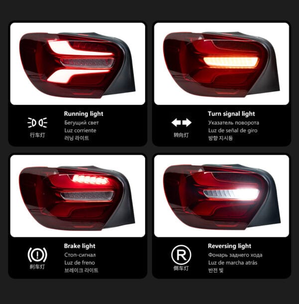 Benz W176 2013 2018 Taillight 02
