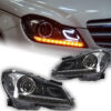 Benz W204 2007 2010 Headlight 2007 2010 Halogen 04