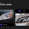 Benz W204 2007 2010 Headlight 2011 2013 Halogen 03