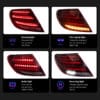 Benz W204 2007 2013 Taillight Red 02