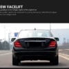 Benz W204 2007 2013 Taillight Red 04