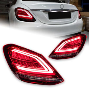 Mercedes-Benz W205 2014-2019 Taillight assembly Red