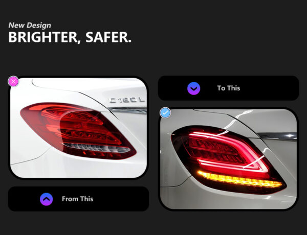 Benz W205 2014 2019 Taillight 03