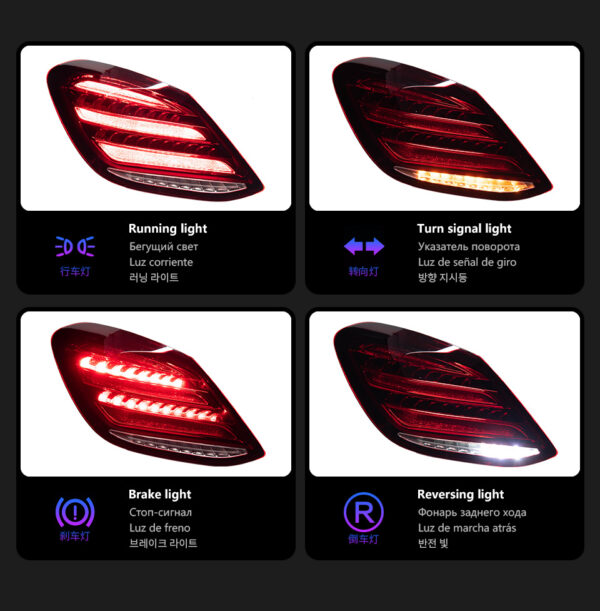 Benz W205 Taillight 2017 02