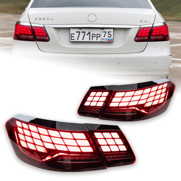 Mercedes-Benz W212 2009-2016 Taillight assembly 2009-2012 Red