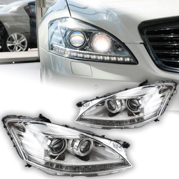 Benz W221 2006 2009 S Class Headlight 03
