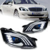 Mercedes-Benz W221 2006-2013 S-Class headlight assembly 06-08 Original car headlights with night vision