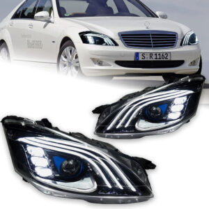 Mercedes-Benz W221 2006-2013 S-Class headlight assembly 06-08 Original car headlights with night vision