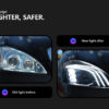 Benz W221 2006 2013 S Class Headlight 08 Original Ca 03