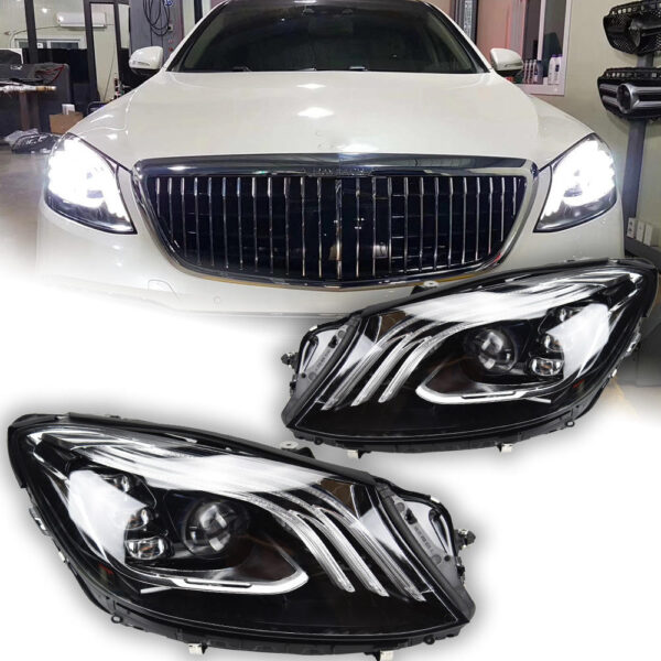 Benz W222 2013 2020 S Class Headlight 04