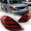 Mercedes-Benz W222 2014-2019 Taillight assembly Red