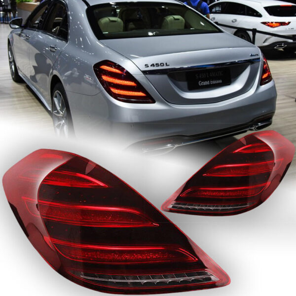 Mercedes-Benz W222 2014-2019 Taillight assembly Red