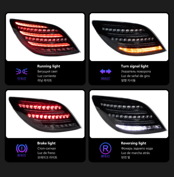Benz W251 2006 2016 R300 Taillight 02