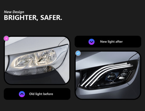 Benz W907 Headlight 03