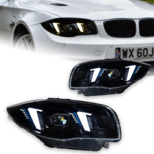 BMW 1 Series E87 2007-2011 headlight assembly Halogen