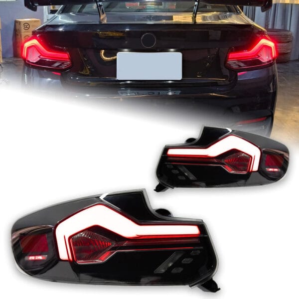 BMW 2 Series F22 F21 F44 Taillight assembly Red