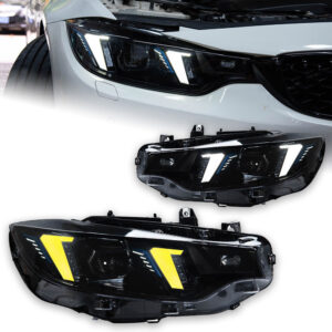 BMW 4 Series F32 2013-2018 headlight assembly – 13-15 Xenon adaptive 9-pin