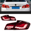BMW 5 Series F10 2011-2017 Taillight assembly Red