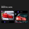 Bmw 5 Series F10 F18 Taillight 03