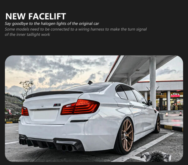 Bmw 5 Series F10 F18 Taillight 04