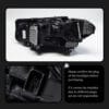 Bmw 5 Series G30 G38 2021 2023 Headlight 04