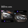 Bmw 7 Series F02 2009 2016 F01 Headlight 03