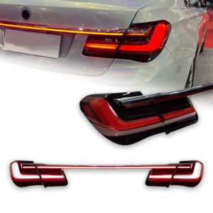 BMW 7 Series F02 2009-2016 F01 Taillight assembly Red