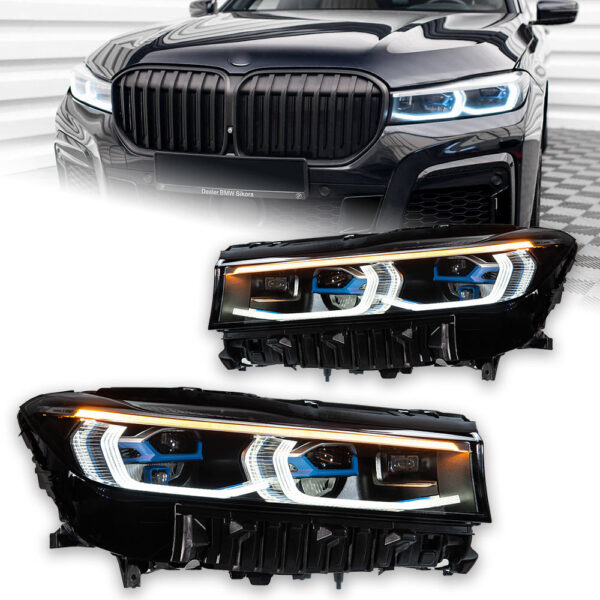 BMW 7 Series G12 2016-2018 headlight assembly A pair of headlights