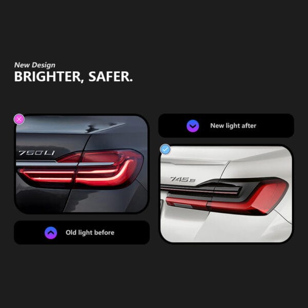 Bmw 7 Series G12 Taillight 2016 03